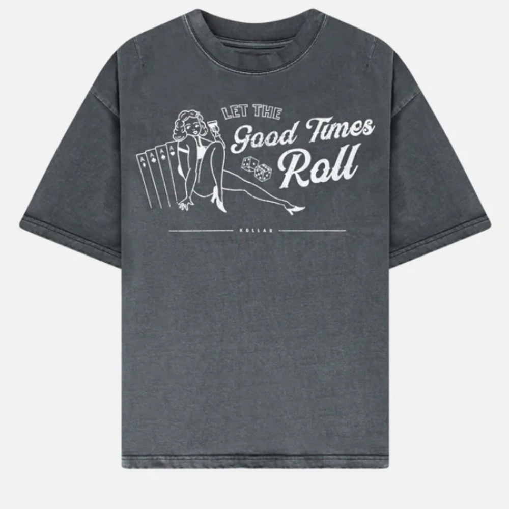 𝅺KOLLAR GRAPHIC TEE - FOUR ACES